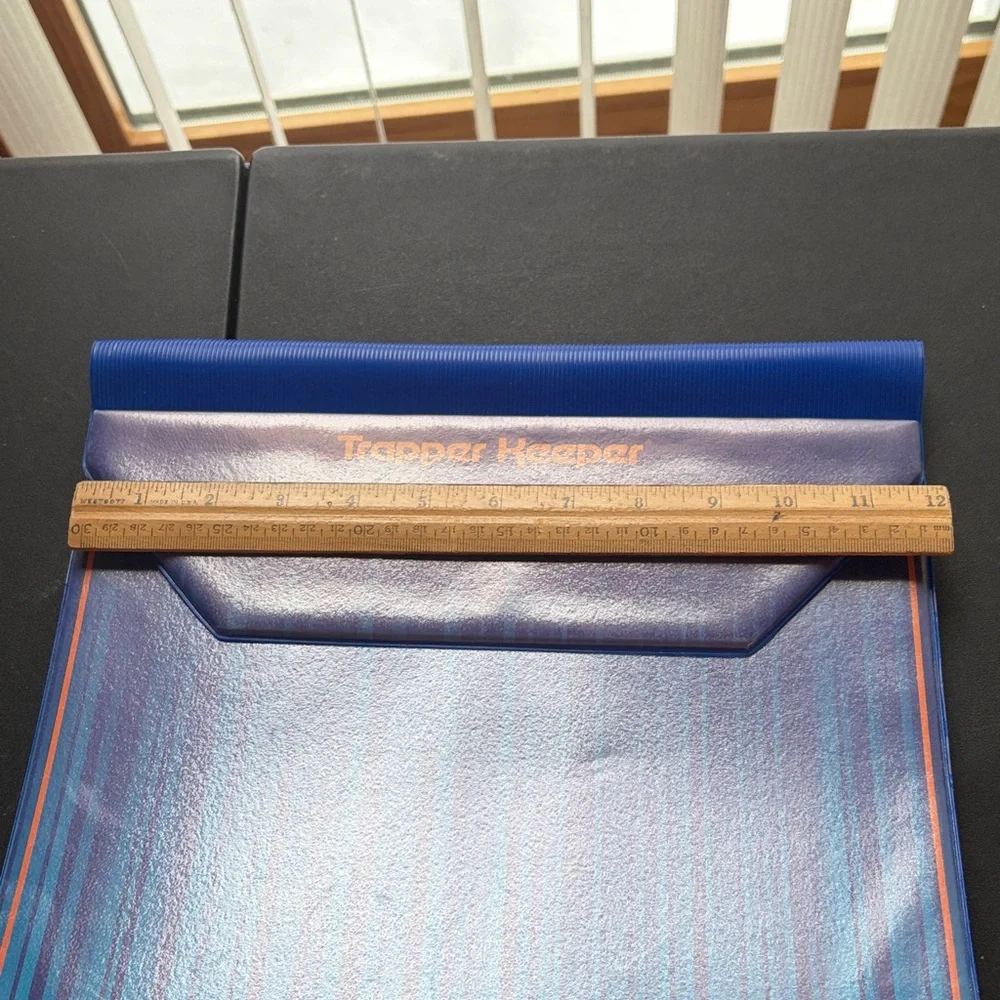 ACCO 2015Trapper Keeper Blue and Orange Binder